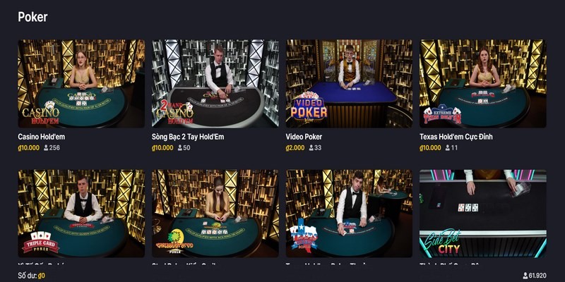 Cách chơi Poker kiểu Mỹ từ bàn ăn tiền